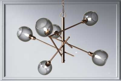 现代吊灯3D模型下载